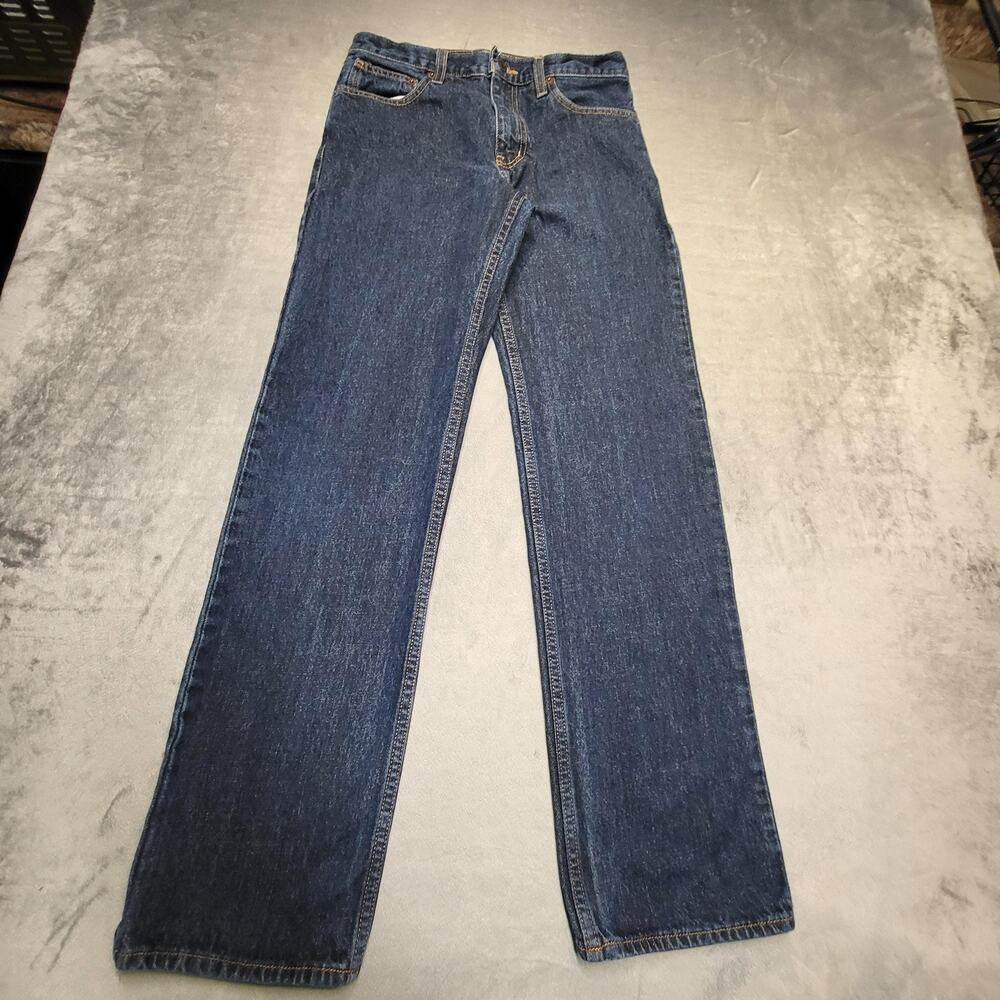 Arizona Jean Co Jeans Mens 29x31 Blue Original Straight 100% Cotton Zip Fly